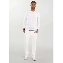 Alessandro Salvarini Comfort-fit-Jeans Weiß W34/L30