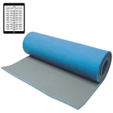 Best Sporting Yoga Matte 200 x 60 x 1,3cm blau
