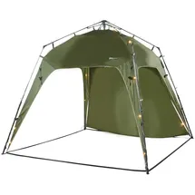 pro.tec Pavillon Barendrecht 2,5 x 2,5 m Grün