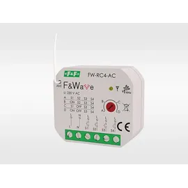 F&F Unterputz-Funksender 230V FW-RC4AC - Weiß