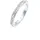 Elli Fingerring ELLI "Bandring 925 Silber vergoldet, mit Kristallen von Swarovski" Gr. 54, weiß, Fingerringe, Damen, 54mm,mit Steinen, Silber 925 (Sterlingsilber), 2,5mm, Fingerring
