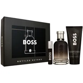 HUGO BOSS Boss Bottled Beyond Eau de Parfum 100 ml + Duschgel 100 ml + Eau de Parfum 10 ml Geschenkset 2