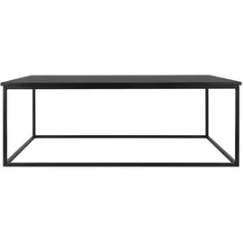ML-Design Couchtisch Schwarz Metall, rechteckig, Industrie-Design