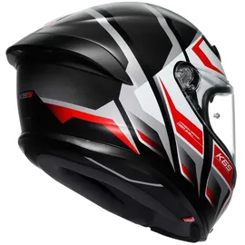 AGV K6 S Karve Schwarz matt/rot/weiß, M