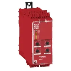 Schneider Electric XPSUAT33A3AC Sicherheitsrelais Harmony Universal, 10Fkt, 1Kr/2Ka, PLe/Kat4/SIL3, 3S+3Sv 0,1-900s 1Ö 1T, Diagnose, 48-240VAC/DC,