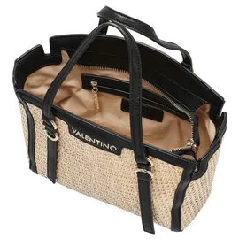 Valentino Demetra Henkeltasche Kunstleder Beige/Black