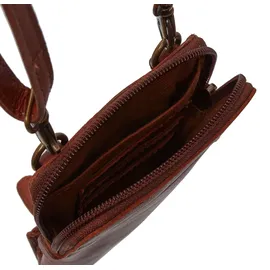 The Chesterfield Brand Cuba Handytasche Leder 10 cm cognac