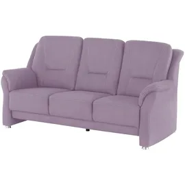 meinSofa Couch Mikrofaser 3-Sitzer Lila