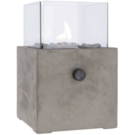 Cosi Gaslaterne Cosiscoop Cement Square Zement Grau 20 cm
