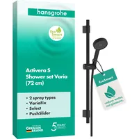Hansgrohe Activera Select S Brausegarnitur mit Stange, 2 Strahlarten