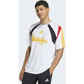 adidas M TIRO NP TEE weiß/Schwarz/Power Rot2/Gold XL
