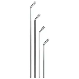 Riegler Verlängerungsrohr ohne Düse, gebogen 600 mm, Aluminium