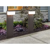 MeineWunschleuchte LED Außen Wegeleuchten mit Bewegungsmelder 2er SET Gartenleuchten