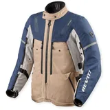 RevIt! Sand 5 H2O Textiljacke Beige/Blau XL