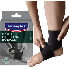 BEIERSDORF Fußgelenk-Bandage verstellbar 1 St Schwarz