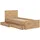 petits-meubles Kinderbett Mao 90 x 200 cm Holzwerkstoff braun