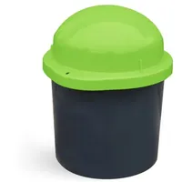 KUEFA Müllsackständer DUO Mini, 30L Mülleimer, Universaltonne, UV-Stabil, 30 Liter grün