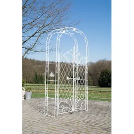 deluke Rosenbogen Minden 120 x 40 x 220 cm Weiß