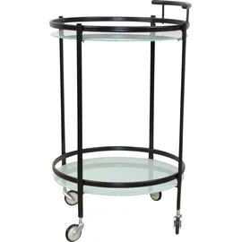 INOSIGN Bartisch rund 52 x 82 cm Schwarz