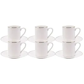 KARACA Kaffeetasse 0,08 l Weiß 6 St.