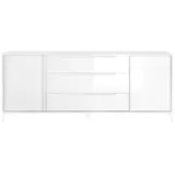 INOSIGN Sideboard »City«, Breite ca. 205 cm, weiß