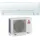 Mitsubishi Split Klimaanlage Komplett-Set | MUZ/MSZ-HR35VF | 3,4 kW stationär