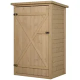 Outsunny Geräteschrank 1 x 1 m Beige