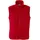 Clique Basic Polar Fleeceweste Rot XL