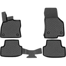 lement Element Passgenaue Premium Antirutsch Gummi Fußmatten - SEAT Leon, Typ 5F