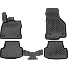 lement Element Passgenaue Premium Antirutsch Gummi Fußmatten - SEAT Leon, Typ 5F