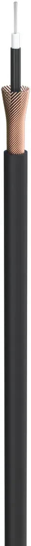 Instrumentenkabel Tricone® MKII; 1 x 0,22 mm2; PVC Ø 5,90 mm; schwarz