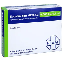 EPOETIN alfa HEXAL 6.000 I.E./0,6 ml Fertigspr. 6X0,6 ml