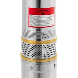 Hillvert Tauchpumpe 10.800 l/h 1100 W 50 m Kabel / 54 m Förderhöhe Edelstahl