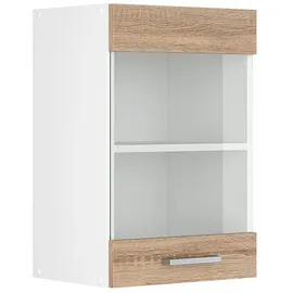 Vicco Hängeschrank R-Line 40 x 31 x 60 cm Sonoma/Weiß