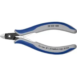 KNIPEX 79 22 120 Präzisions-Elektronik-Seitenschneider brüniert 120 mm