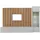 furn.design Wohnwand, Pearl,