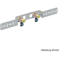 Geberit FlowFit Anschlusswinkel 90 Grad vormontiert 2-fach Rg+ ÜA