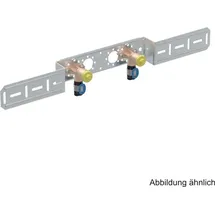 Geberit FlowFit Anschlusswinkel 90 Grad vormontiert 2-fach Rg+ ÜA