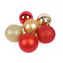 Atmosphera Weihnachtskugeln Aus Kunststoff, 8er-set, Ø 7 cm,