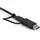 Startech 2x4k Universal Dockingstation – Black