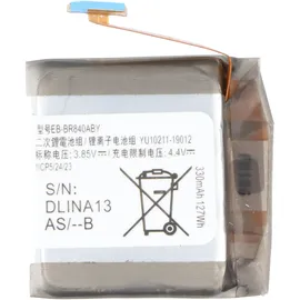 AccuCell Akku passend für Samsung Galaxy Watch 3 45mm, SM-R840, Li-Polymer, 3,85V, 340mAh, 1,3Wh, built-in, ohne Werkzeug