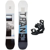 TRANS Snowboard Set Ultralight Wood 154 cm + Sonic