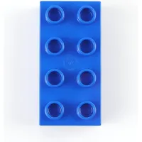 LEGO LEGO® DUPLO® 2x4 Steine Blau - 25 Stück