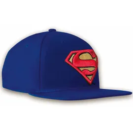 LOGOSHIRT DC Superman Snapback Cap blau Einheitsgröße