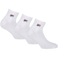 Fila 3937024 35-38 Socke Unisex Weiß,