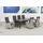 Primaster Pero Gartentisch 220 x 100 x 74 cm anthrazit
