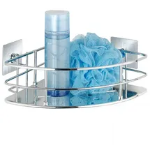 Wenko Turbo-Loc® Edelstahl Eckablage Quadro - Loc,
