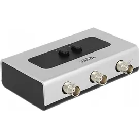 DeLock Switch BNC 2 port manual bidirectional