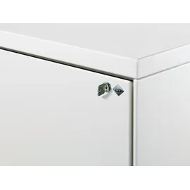 C+P Acurado Schiebetürenschrank 120 x 40 x 195 cm lichtgrau