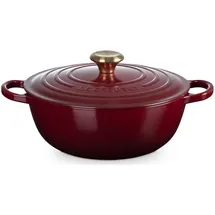 Le Creuset Signature La Marmite Bräter 26 cm burgunderrot